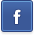 Facebook logo, white "f" on blue square.